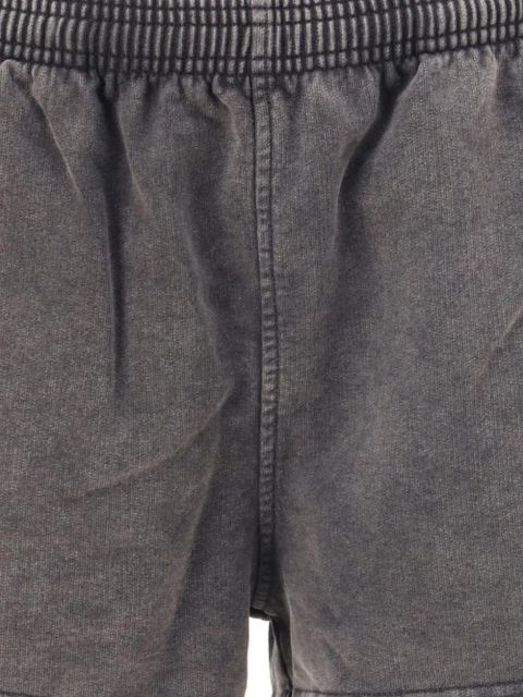 Alexander Wang embroidered-logo running shorts - Grey