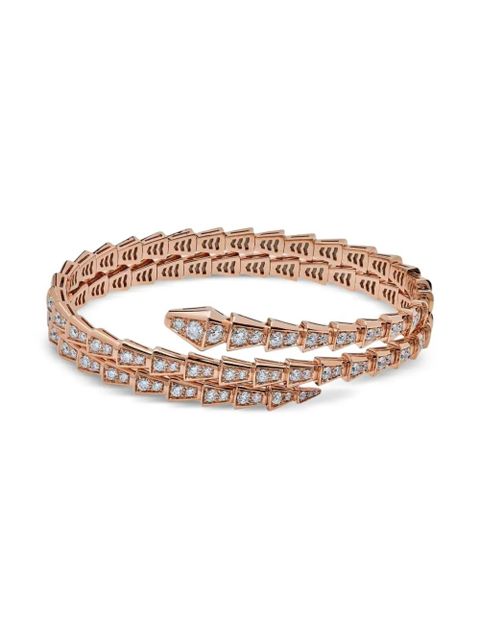Bvlgari 18K rose gold Serpenti Viper diamond bracelet - zdjęcie produktu nr 1