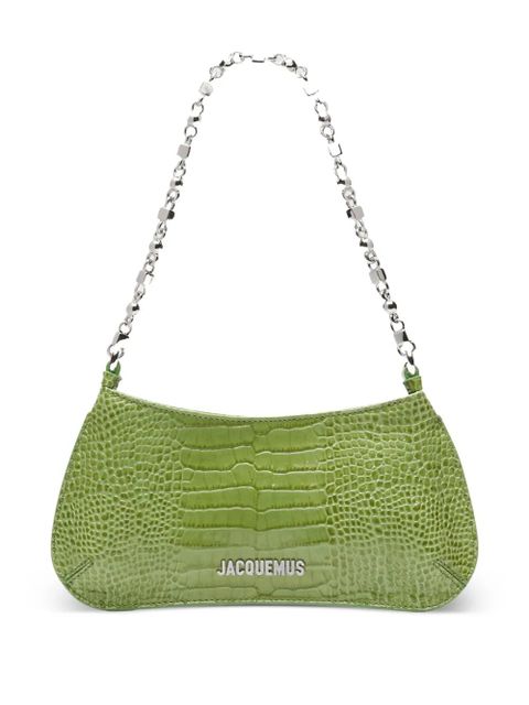 Jacquemus Le Petit Bisou Chaine shoulder bag - Green - zdjęcie produktu nr 1