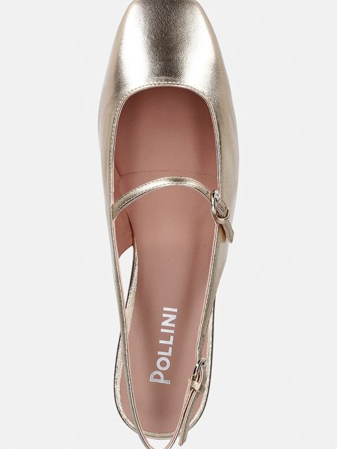 Pollini baleriny skórzane