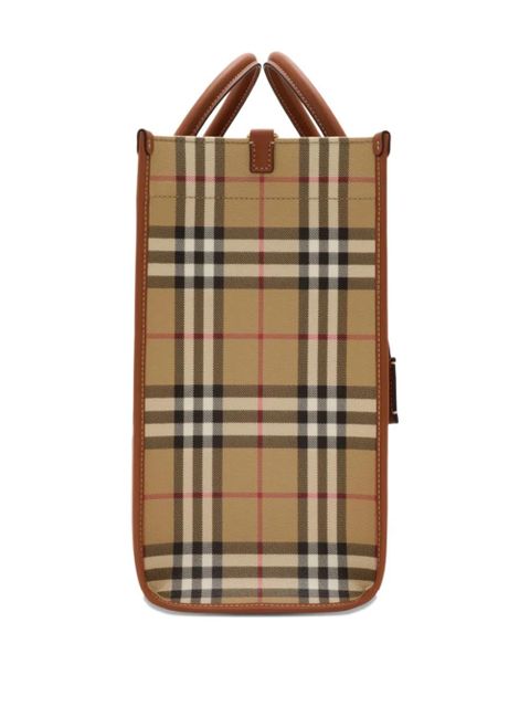 Burberry medium Freya tote bag - Brown - zdjęcie produktu nr 2