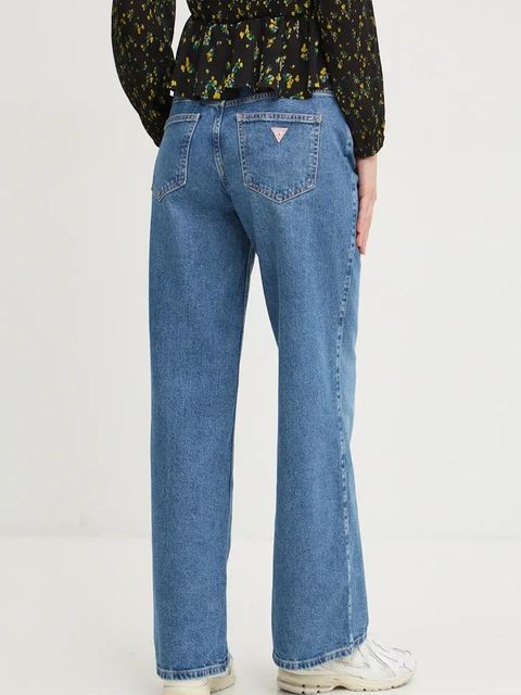 Guess Jeans jeansy damskie kolor niebieski W4BA0Y D5CC4 - zdjęcie produktu nr 2