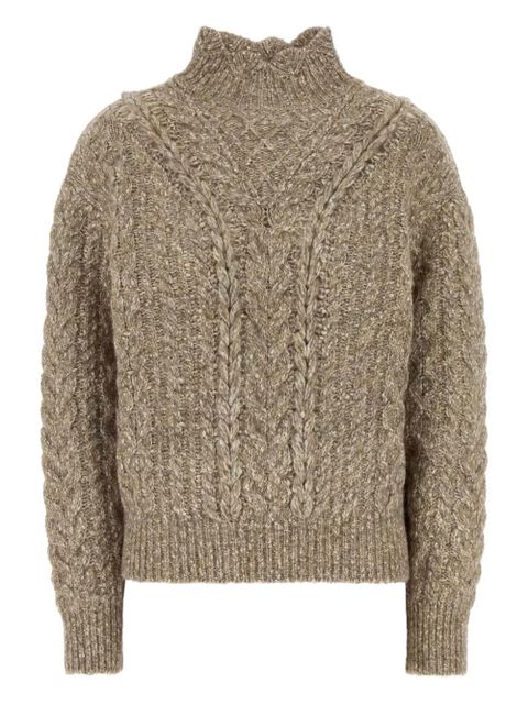 MARANT ÉTOILE Bolinea jumper - Brown - zdjęcie produktu nr 1