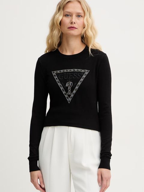 Guess sweter damski z wiskozy MACIE - zdjęcie produktu nr 2