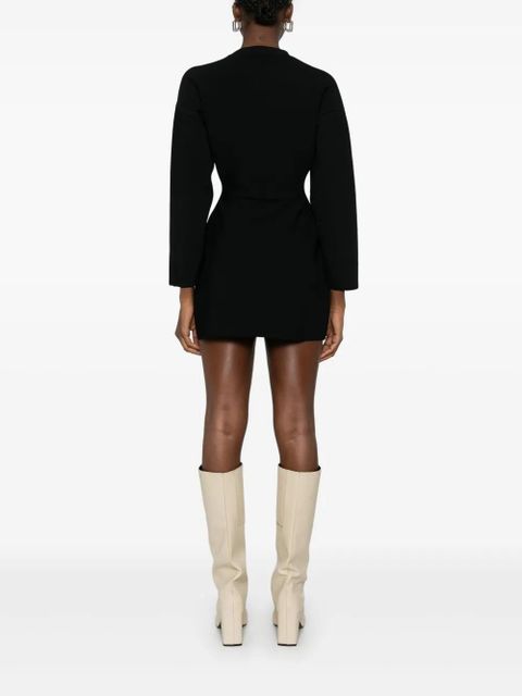 WARDROBE.NYC x RHW Power mini dress - Black