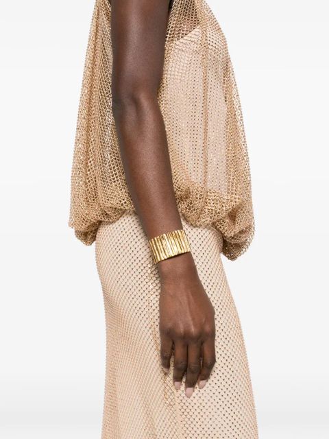 Sportmax crystal-emebllishment midi dress - Neutrals