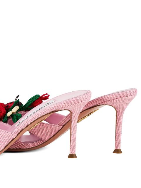 Aquazzura Botanica heeled sandals - Pink