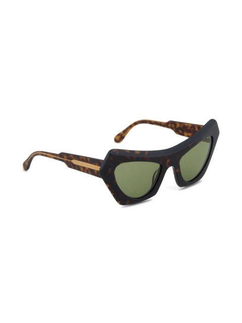 Marni Eyewear Devil's Pool cat-eye sunglasses - Brown - zdjęcie produktu nr 2