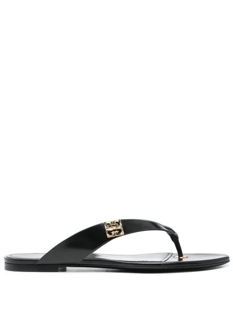 Givenchy 4G Liquid flat sandals - Black - zdjęcie produktu nr 1