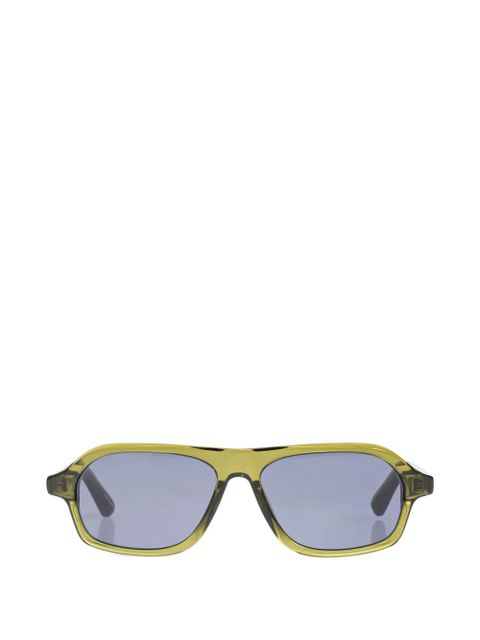 Jacquemus round-frame sunglasses - Green - zdjęcie produktu nr 1
