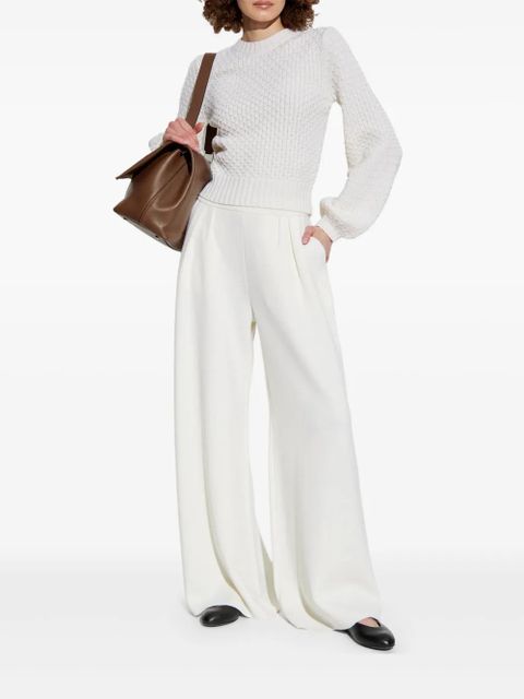 Max Mara Medium trousers - White
