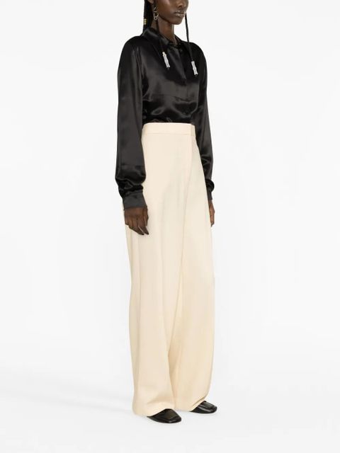 The Row Gordon virgin wool trousers - Neutrals