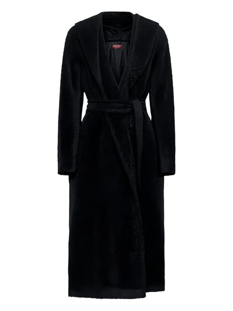 Max Mara belted robe oversized coat - Black - zdjęcie produktu nr 1