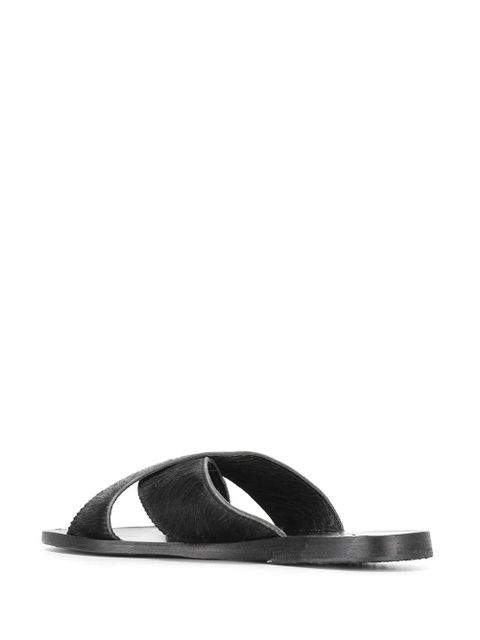 Ancient Greek Sandals Thais sandals - Black