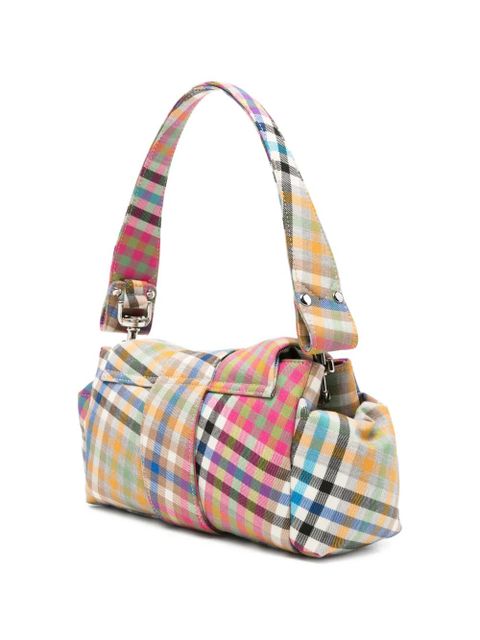 Vivienne Westwood Hazel plaid-pattern clutch bag - Pink