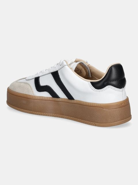 Gant sneakersy skórzane Cuzmani damskie kolor biały 31531047