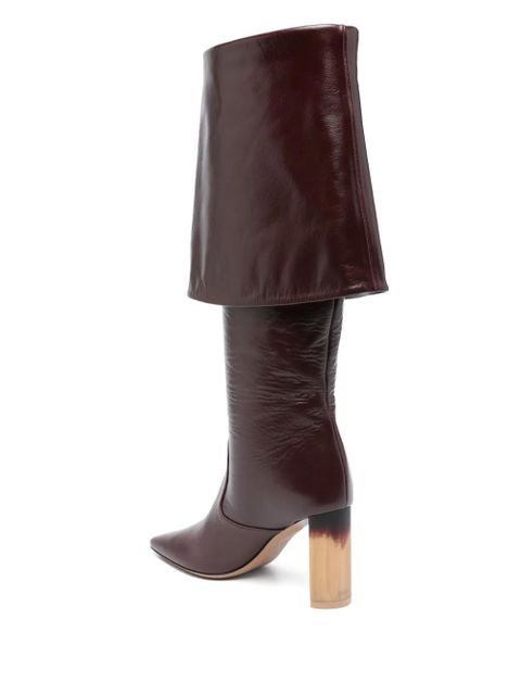 Chloé 85mm Georgia boots - Red