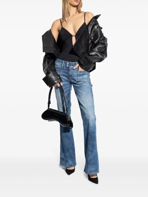 Diesel Ufby-Oval-D bodysuit - Black - zdjęcie produktu nr 2