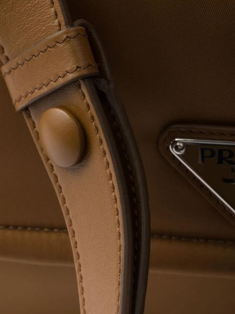 Prada large Traveller shoulder bag - Brown