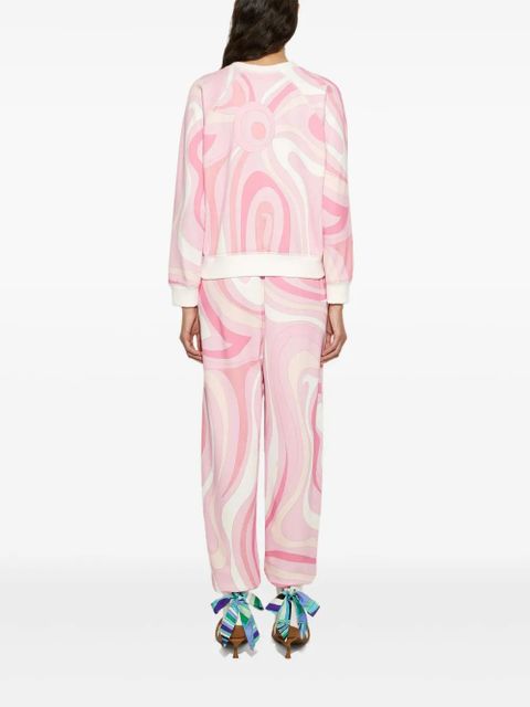 PUCCI fleece track pants - Pink