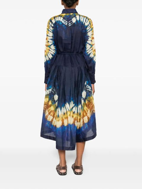 ALEMAIS tie-dye tie maxi dress - Blue - zdjęcie produktu nr 2