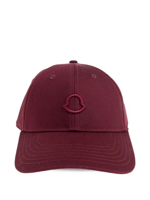 Moncler logo baseball cap - Red - zdjęcie produktu nr 1