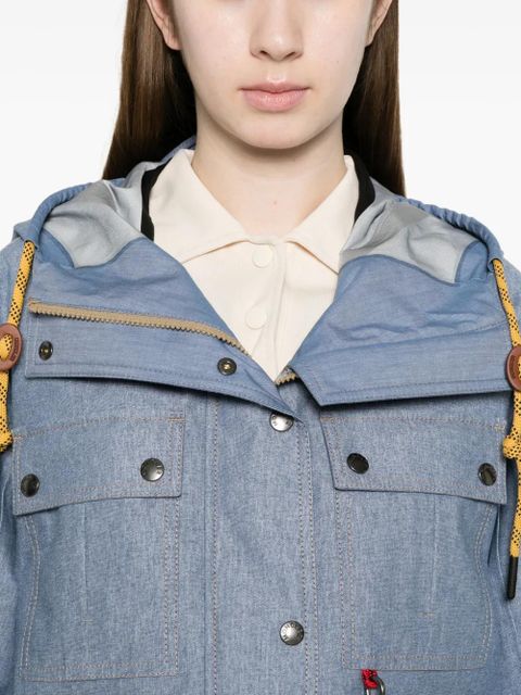 Moncler Grenoble Bezier hooded pocket jacket - Blue