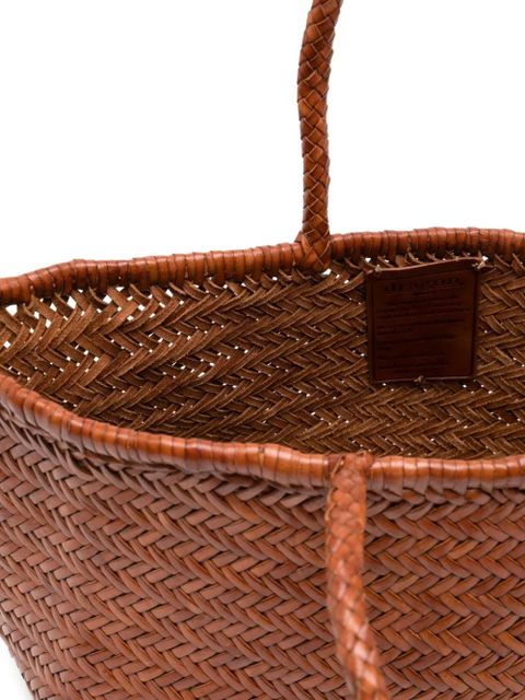 DRAGON DIFFUSION triple jump big tote bag - Brown