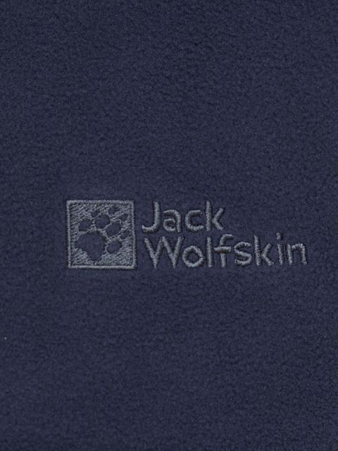 Jack Wolfskin bluza sportowa Taunus kolor granatowy gładka 1709532