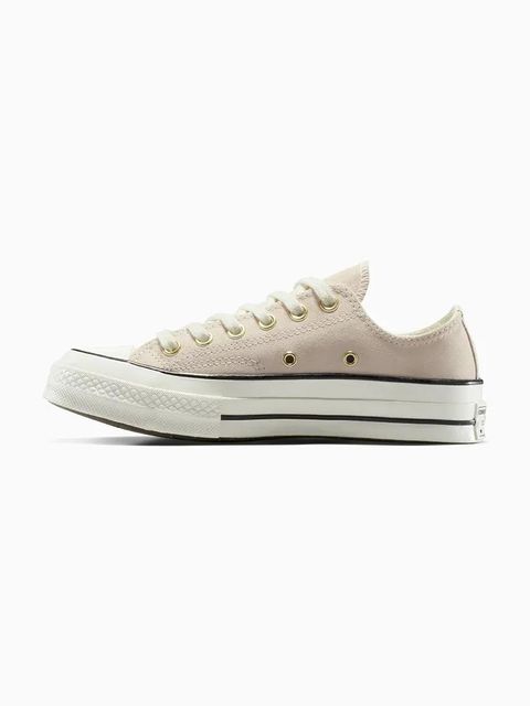 Converse tenisówki zamszowe Chuck 70 kolor beżowy A13829C
