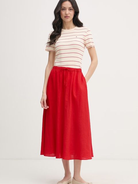 Tommy Hilfiger t-shirt damski bawełniany - zdjęcie produktu nr 1