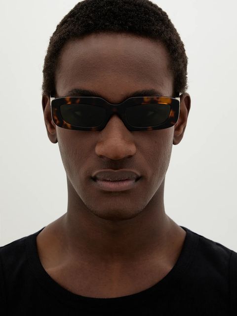 Off-White okulary przeciwsłoneczne kolor czarny OERI13C_526055