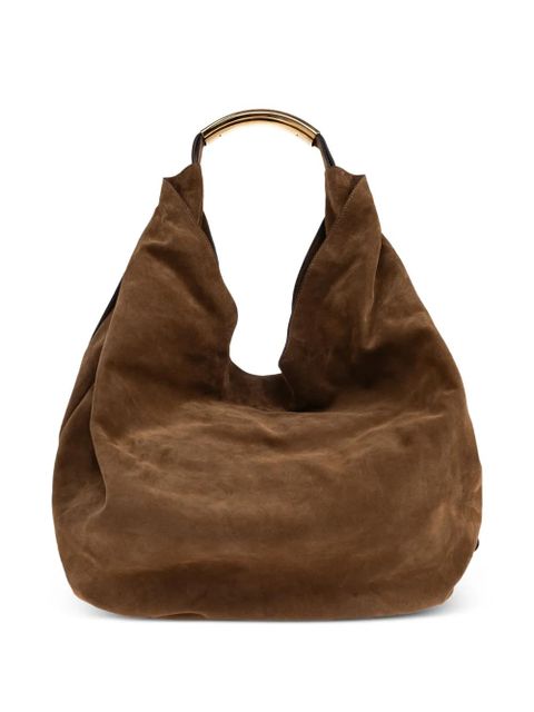 Moschino Handle Me ring-handle shoulder bag - Brown - zdjęcie produktu nr 2