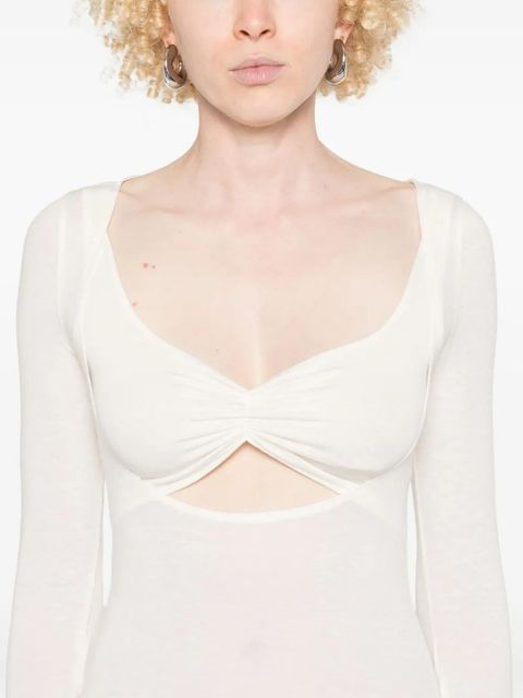 MANURÍ Nina maxi dress - White