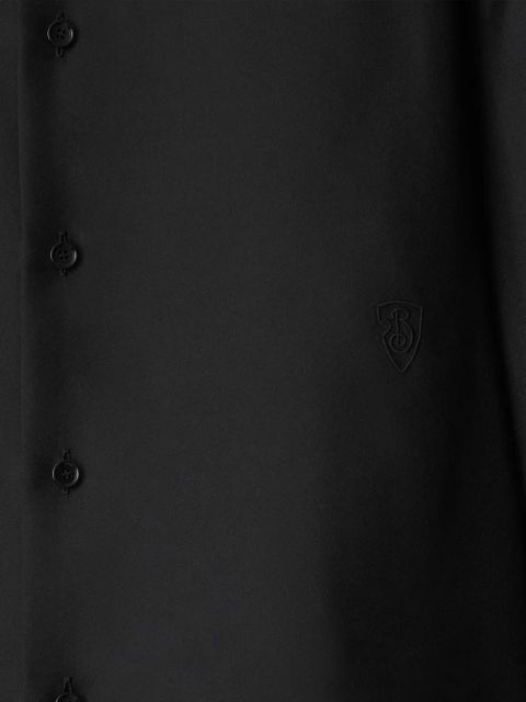 Burberry silk shirt - Black - zdjęcie produktu nr 2