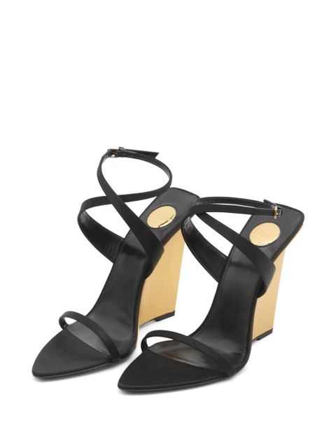 Saint Laurent Salomé sandals - Black