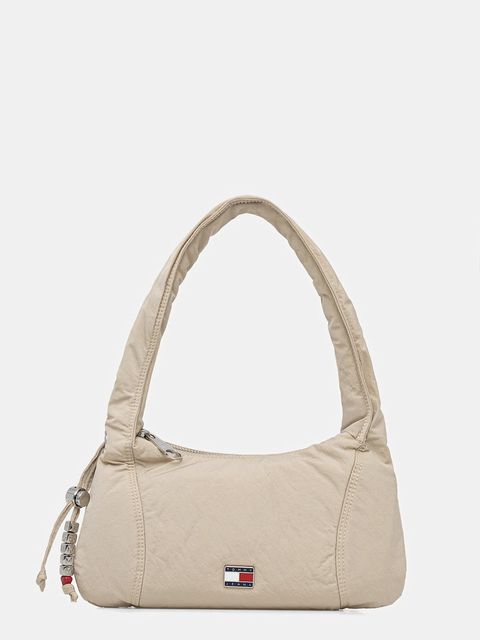 Tommy Jeans torebka kolor beżowy AW0AW18068 - zdjęcie produktu nr 1