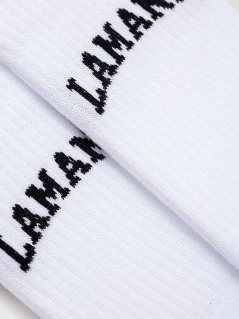 La Mania skarpetki damskie kolor biały