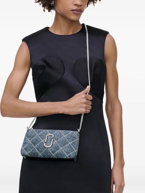 Marc Jacobs The Quilted Denim Utility cross body bag - Blue - zdjęcie produktu nr 2