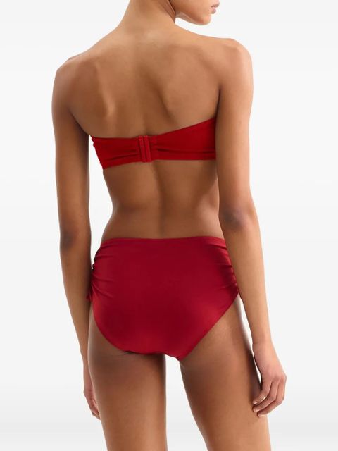 ERES Show bandeau bikini top - Red