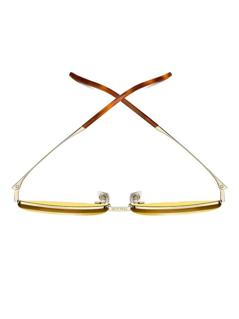 ETRO cat-eye frame sunglasses - Gold