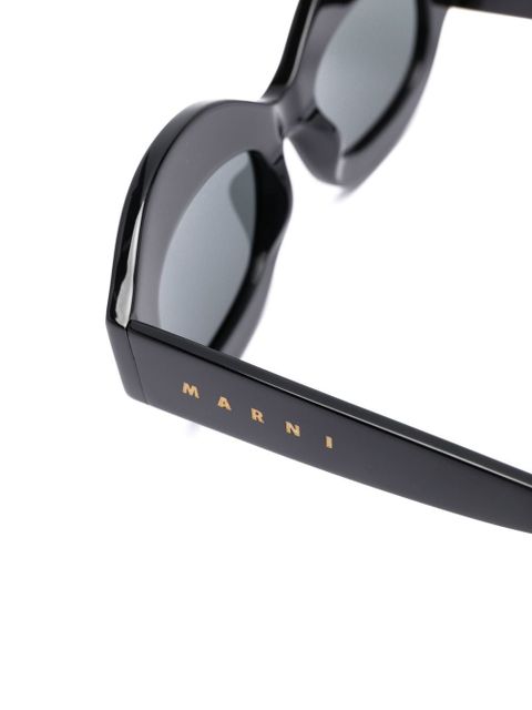 Marni Eyewear round-frame sunglasses - Black