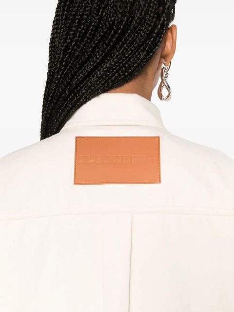 Jil Sander twill-weave shirt - Neutrals