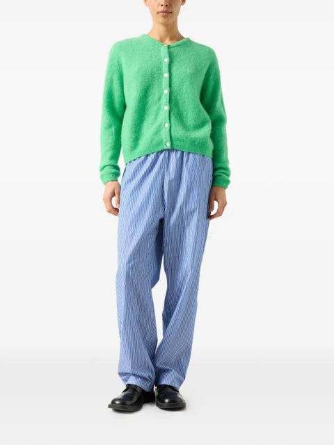 American Vintage round-neck buttoned cardigan - Green - zdjęcie produktu nr 2