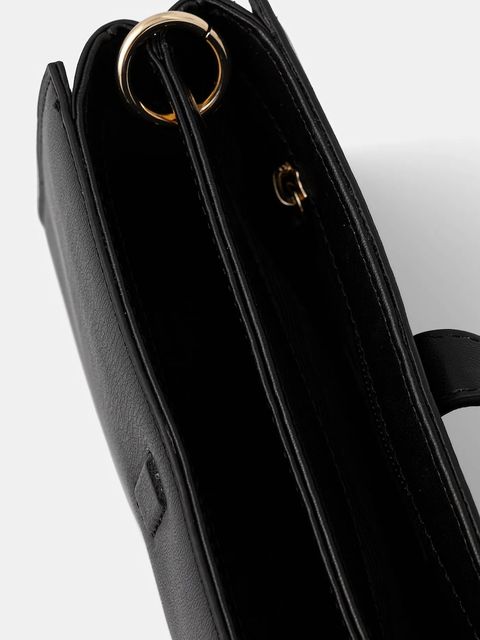 Tommy Hilfiger torebka kolor czarny AW0AW18005