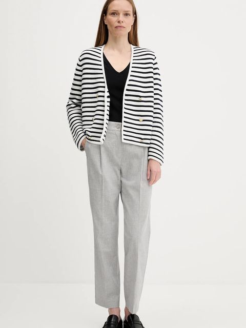 Barbour kardigan bawełniany ABBY damski kolor granatowy LKN1650 - zdjęcie produktu nr 2