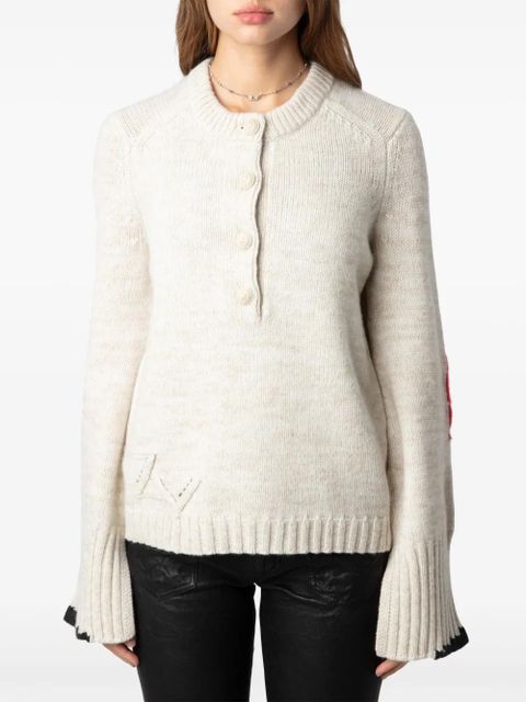 Zadig&Voltaire Halty jumper - Neutrals
