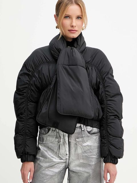 Patrizia Pepe kurtka kolor czarny przejściowa 8O0180 A609 - zdjęcie produktu nr 1