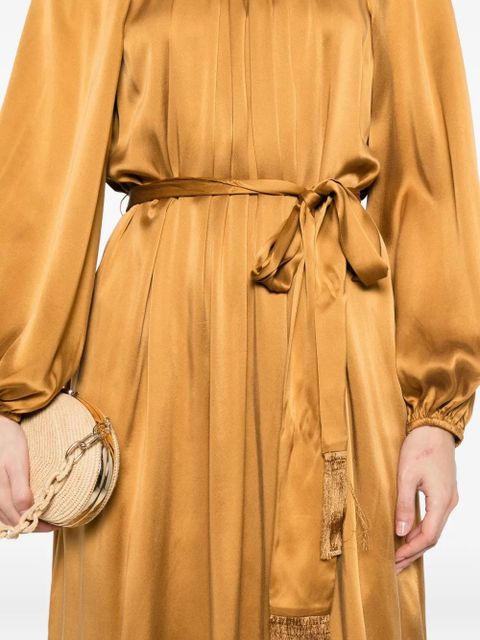 ZIMMERMANN Hypnotic Twist Sheath midi dress - Brown