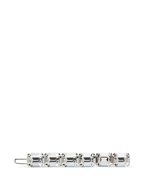 Maison Michel crystal-embellishment hair clip - Silver - zdjęcie produktu nr 1